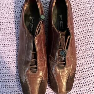 Brown Leather sneaker / Oxford